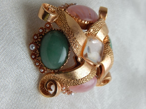 Fabulous JAY STRONGWATER Gem of the Sea Brooch Pi… - image 7