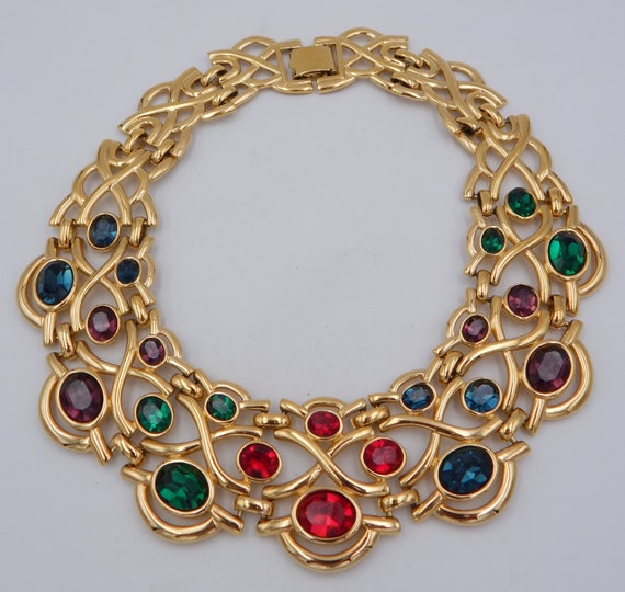 NAPIER Statement Necklace Byzantium Collection - … - image 3