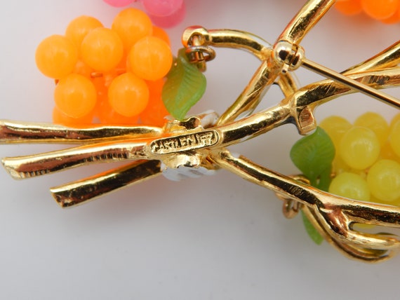 CASTLECLIFF Delightful Fruit Pin Chandelier Earri… - image 7