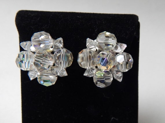 1950 Crystal Bead Earring Collection - Sparkle, S… - image 4