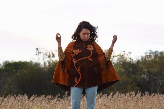 Piece of My Heart - Penny Lane, Folk Poncho, Vinta