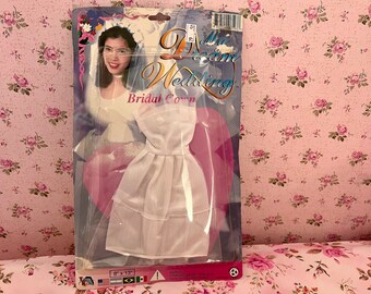 80s, Rare, Dream Bride, My Dream Wedding, Doll Dress, Barbie, Sleeveless, Deadstock NWT