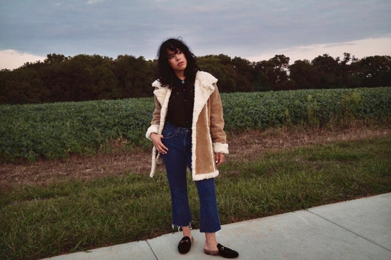 Carry On - Penny Lane Coat Small, Shearling Coat,
