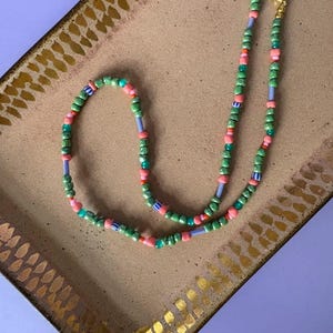 summer days beaded necklace