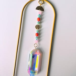 sun catcher plant stake | long prism