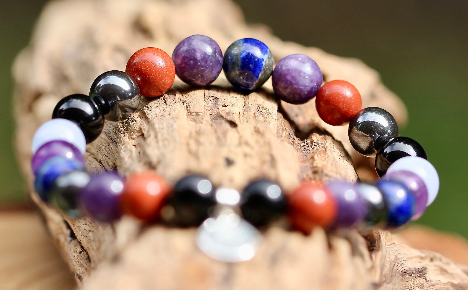 Epilepsy Treatment Gemstone Bracelet Crystals for balancing Etsy