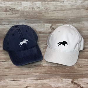 Jumping Horse Hat | Horse Jumper Hat | Jumping Horses | Jumping Horse Baseball Cap | Equestrian Hat | Equestrian | Horse Gift | Monogrammed