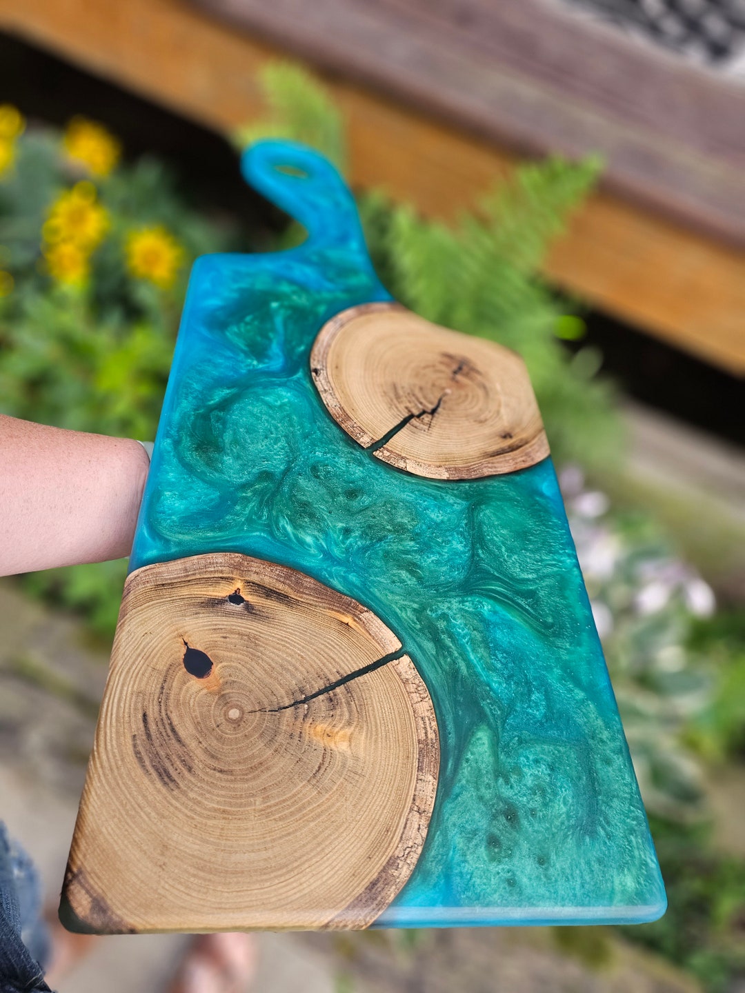 Wood Cookiecutting and Chopping Boardcheese Boardserving Etsy