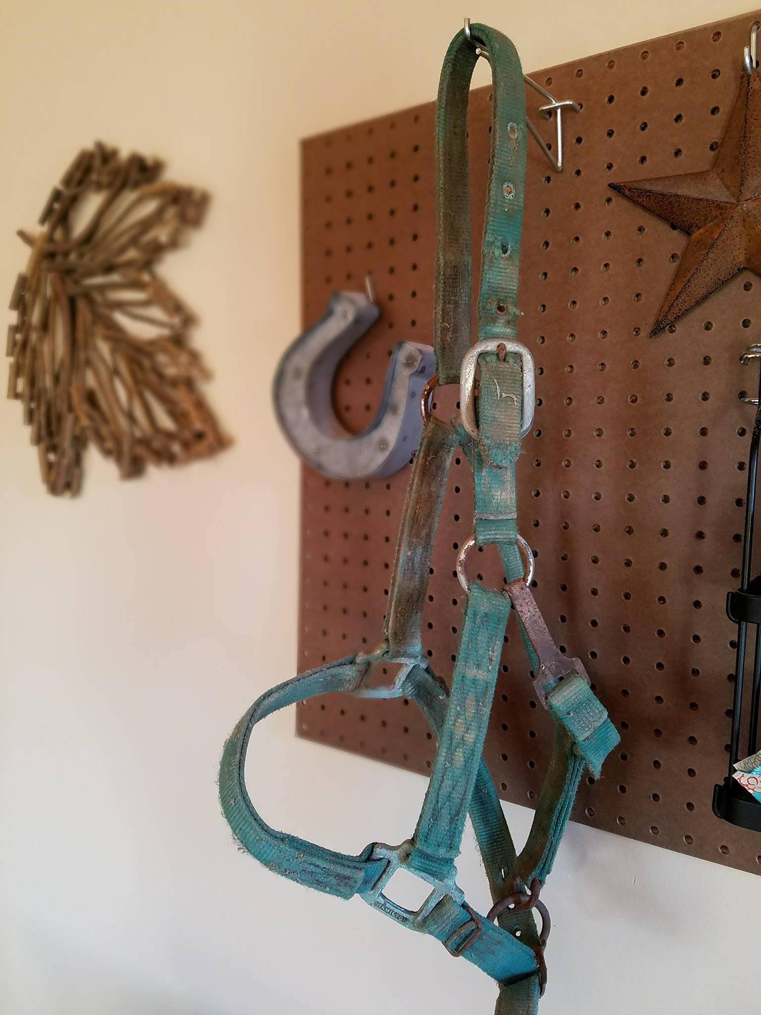 Horse Halter Decor Used Western Western Rustic Farm Etsy
