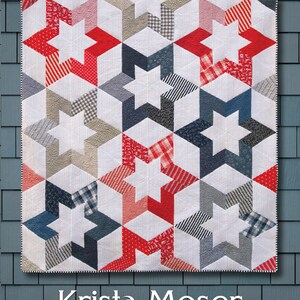 Hollow Star Krista Moser Patterns Modern Quilt Pattern, Uses CGR60DIA Ruler, Digital Download image 3