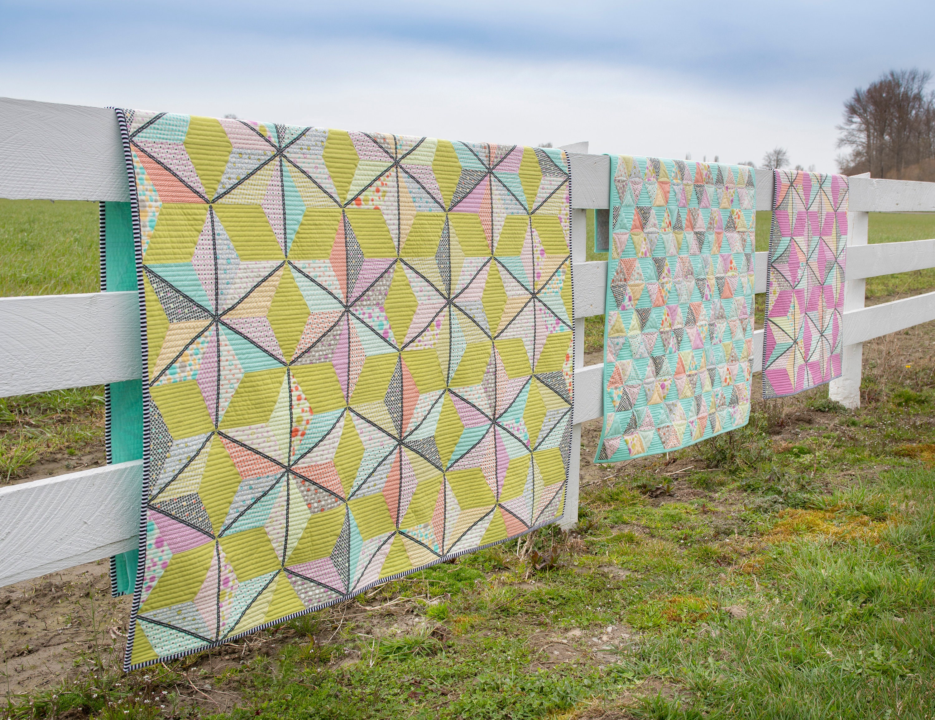 Lollipops & Licorice Krista Moser Patterns Modern Quilt Etsy Australia