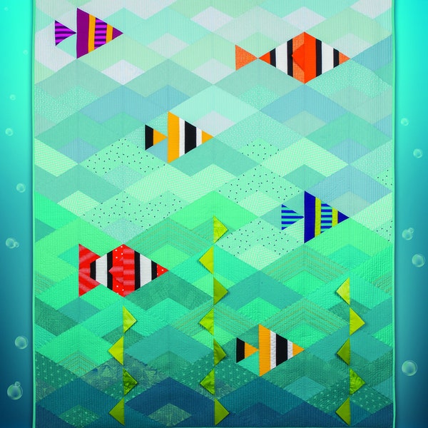 Finley & Friends, Krista Moser Patterns, modello trapuntato moderno, utilizza un grande righello diamantato da 60 gradi, motivo stampato, spedizione gratuita USA