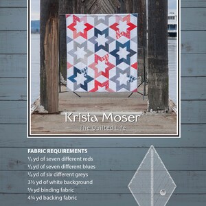 Hollow Star Krista Moser Patterns Modern Quilt Pattern, Uses CGR60DIA Ruler, Digital Download image 4