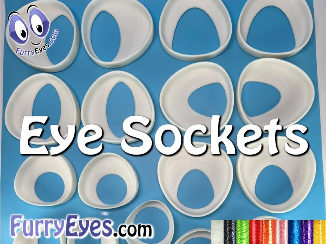 ES3 Eye Sockets - 26 Styles - 16 Sizes - 9 Colors - 3D Printed - One ...