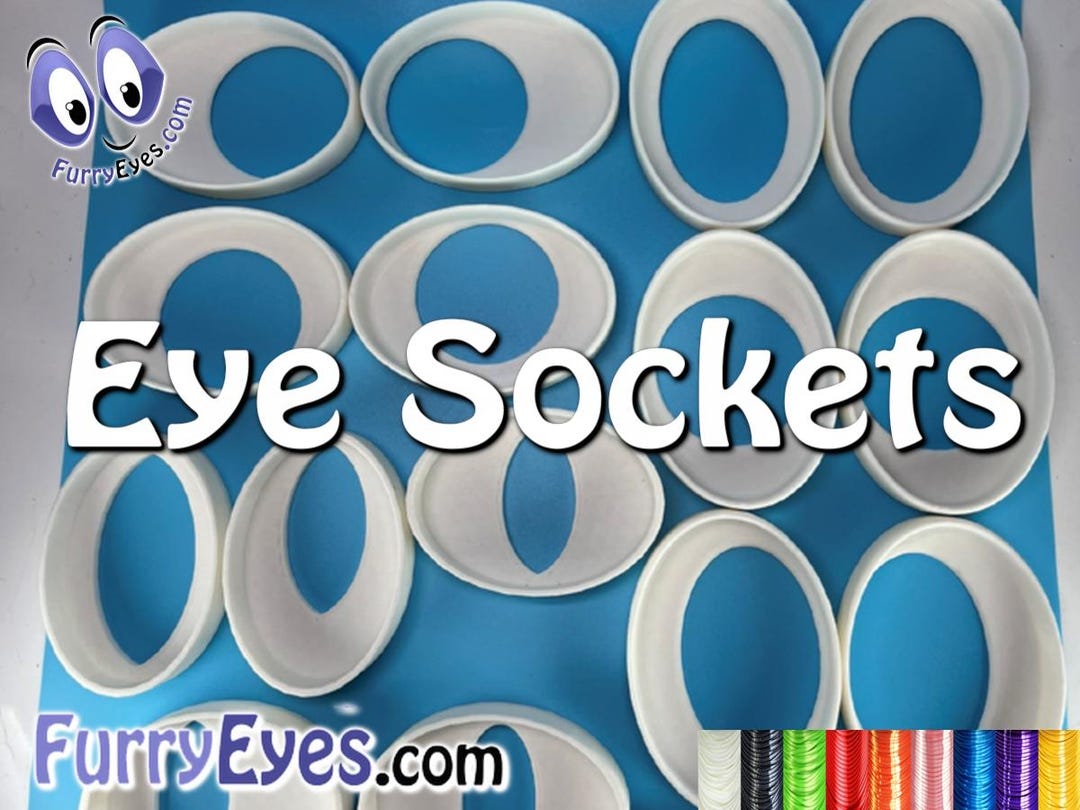 ES2 Eye Sockets - 26 Styles - 16 Sizes - 9 Colors - 3D Printed - One ...