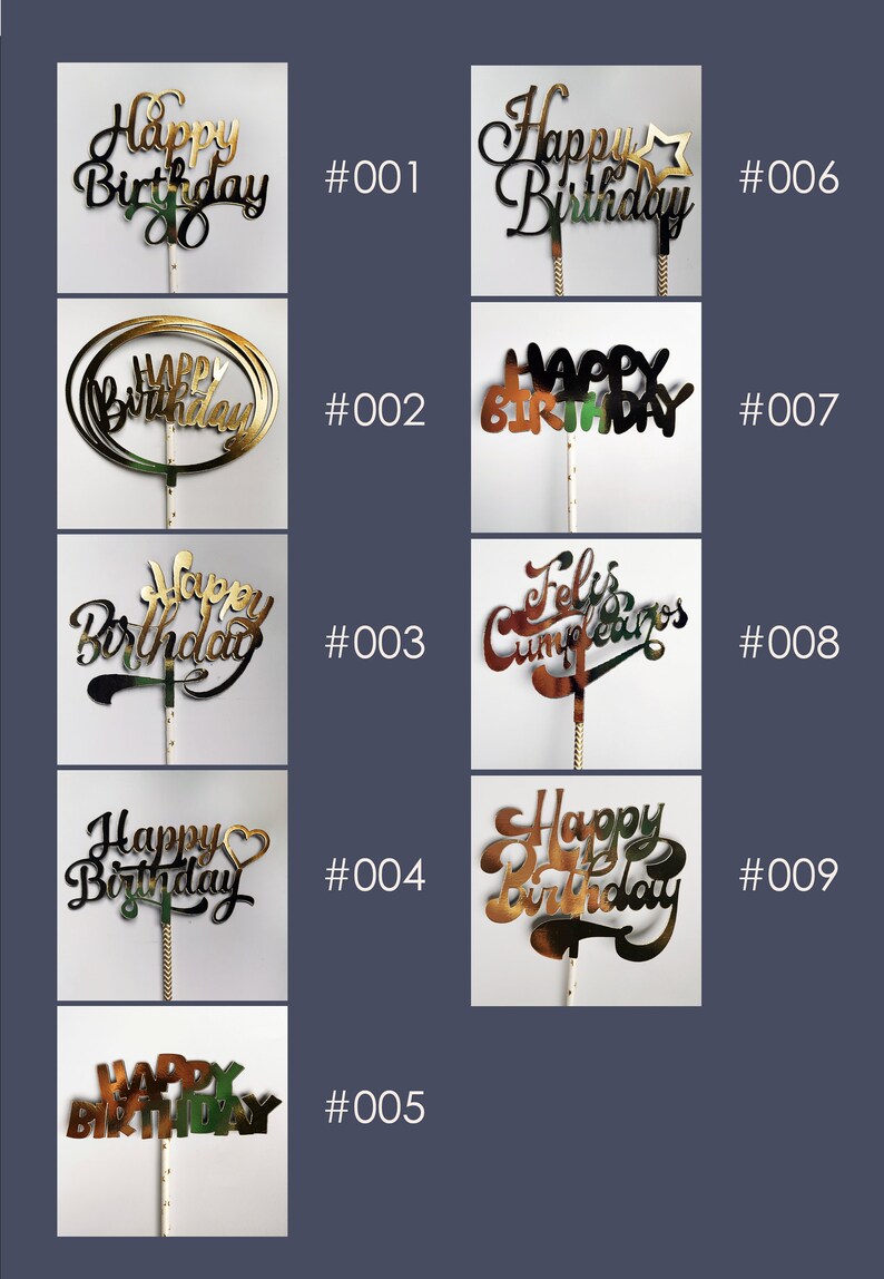 Download Cake Topper Template SVG File PNG | Etsy