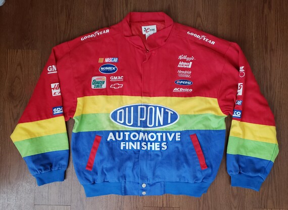 1990's Du Pont Rainbow Racing NASCAR Jacket