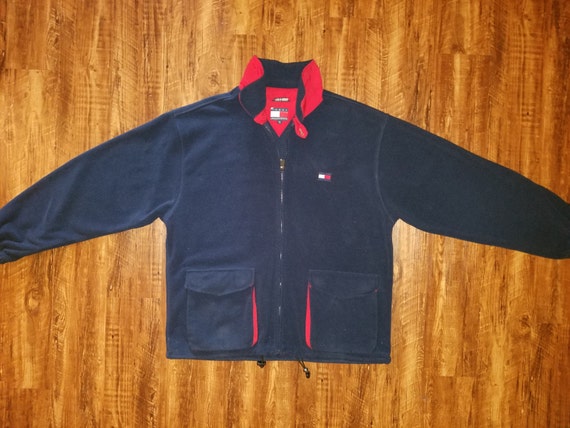 90s Classic Tommy Hilfiger Fleece Jacket