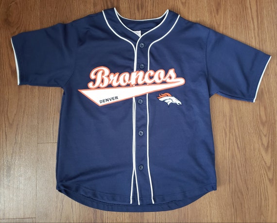 denver broncos baseball jersey