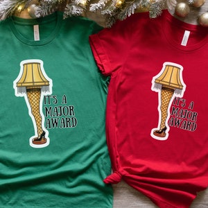 Leg Lamp Christmas Story Fragile Unisex Jersey Short Sleeve Tee