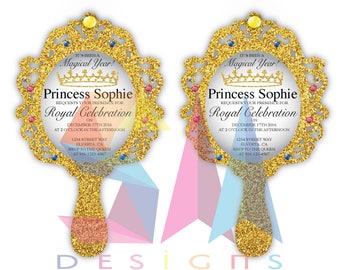 Mirror Invitation for a Princess