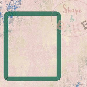 Rectangle cookie cutter