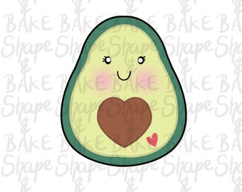 Avocado Cookie cutter