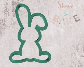 Floppy ear bunny cookie cutter