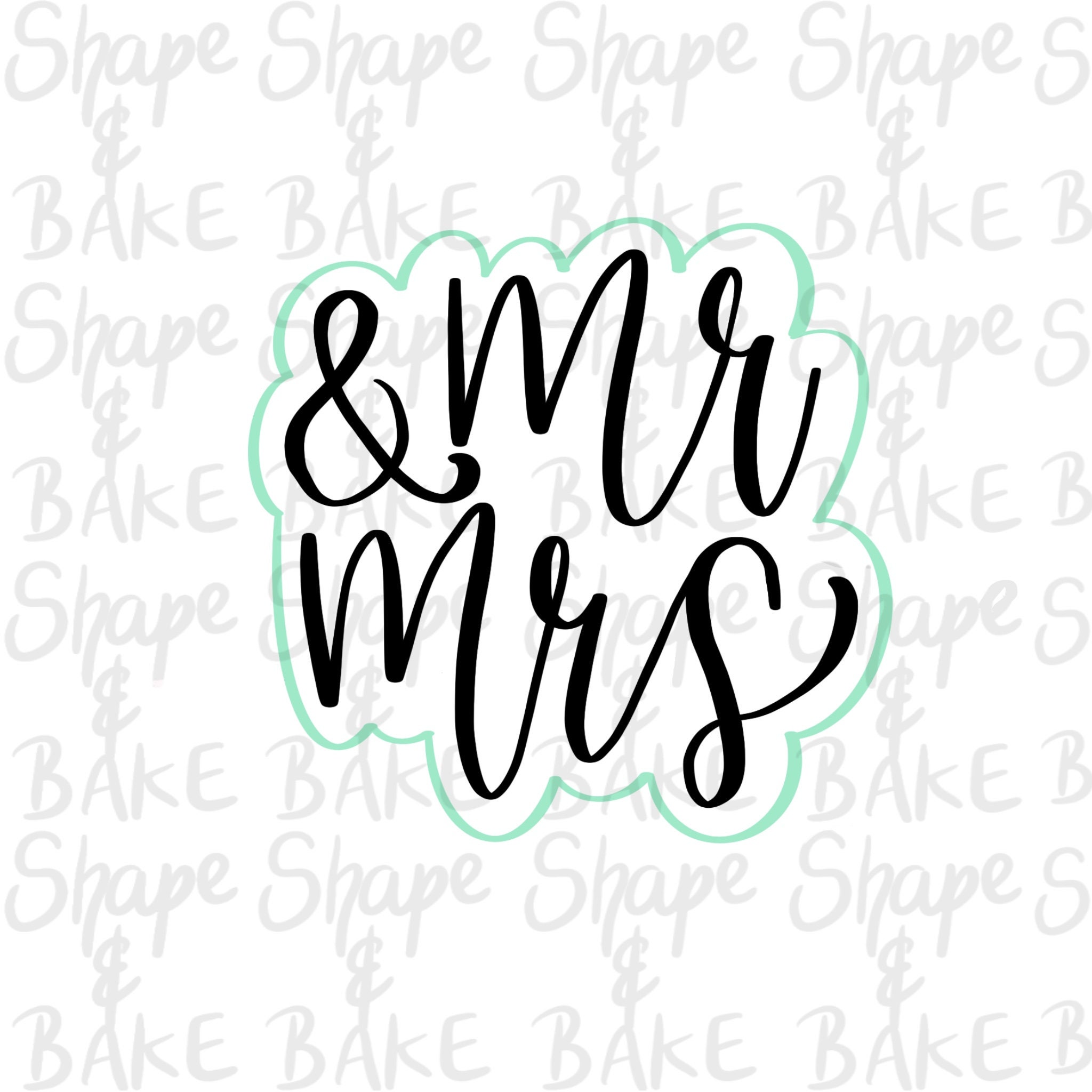 Mr & Mrs Cookie Cutter - Etsy