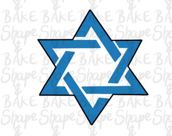 Star of David Cookie Cutter - Etsy