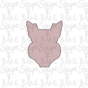 Chubby frilly vest cookie cutter