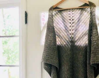 Crochet Pattern - Back to Basics Shawl