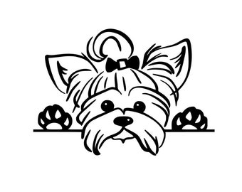 Download 43+ Free Yorkie Svg Background Free SVG files | Silhouette ...