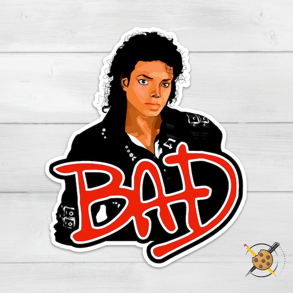 Michael Jackson Stickers Etsy