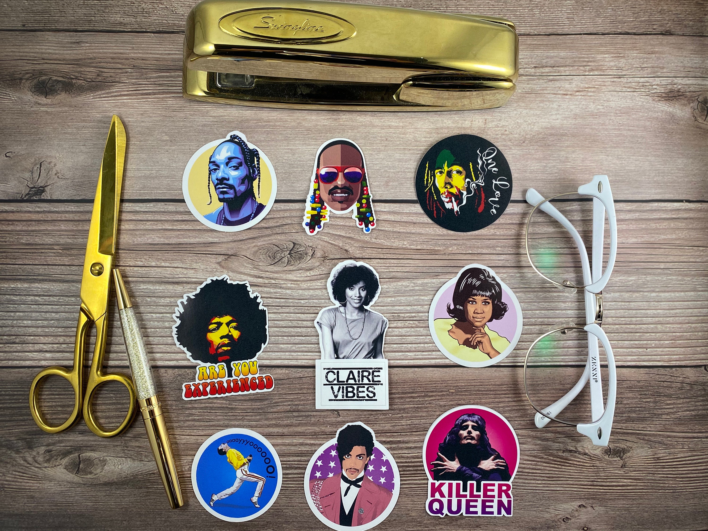 Jimi Hendrix, Are You Experienced Sticker Vinyl Sticker Laptop Sticker ...