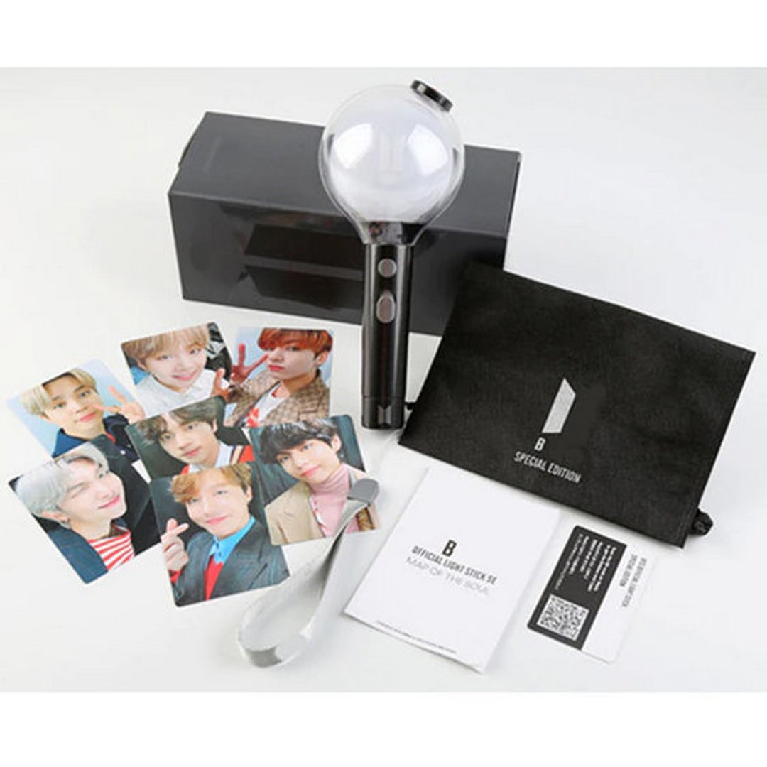 BTS Light Stick Ver.4 Special Edition Map of the Soul Army Etsy
