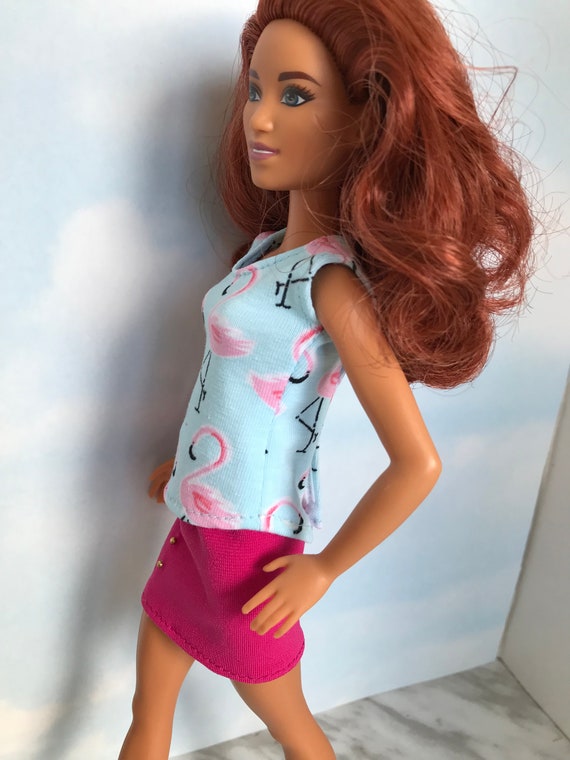 12/" Fashion Doll Barbie Doll Clothes Metallic Leggings Lot /& Shoes for 11.5/"