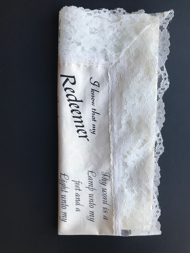 Church Lap Scarf/prayer Cloth Scriptures and Words of Etsy