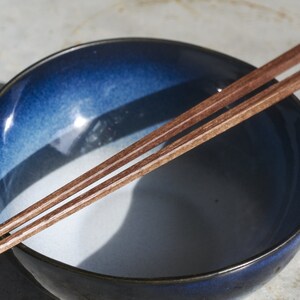 Hardwood Chopsticks Handmade from New England Black Walnut image 2