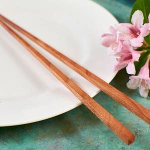 Hardwood Chopsticks - Handmade from Rhode Island Cherry Trees