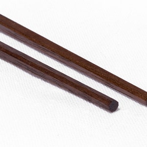 Hardwood Chopsticks Handmade from New England Black Walnut image 3