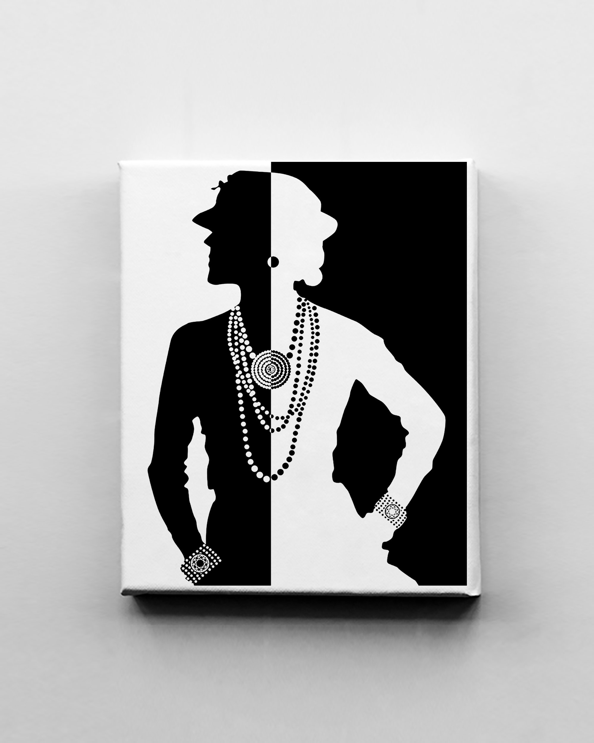 Coco Chanel Poster- Feminist Icon Poster, Minimalist Print, Wall