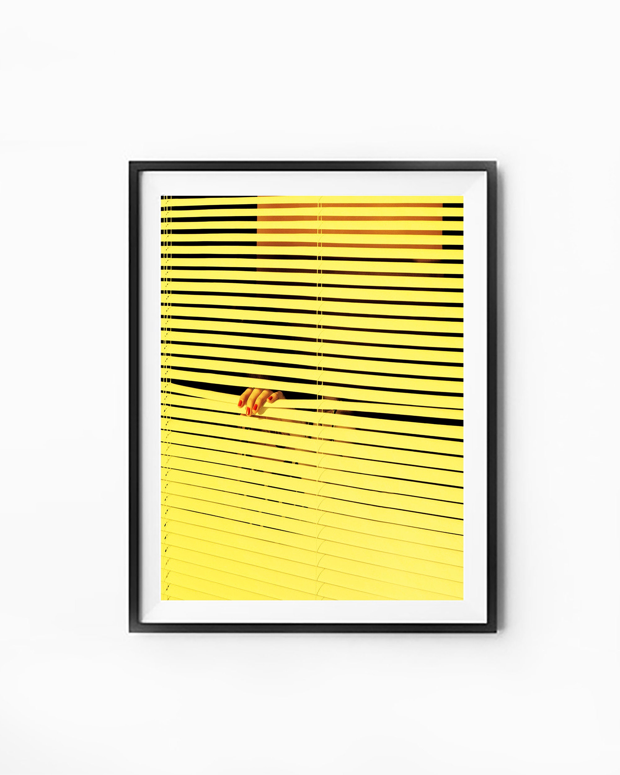 Yellow Wall Art Illustration Print Yellow Print Yellow Etsy