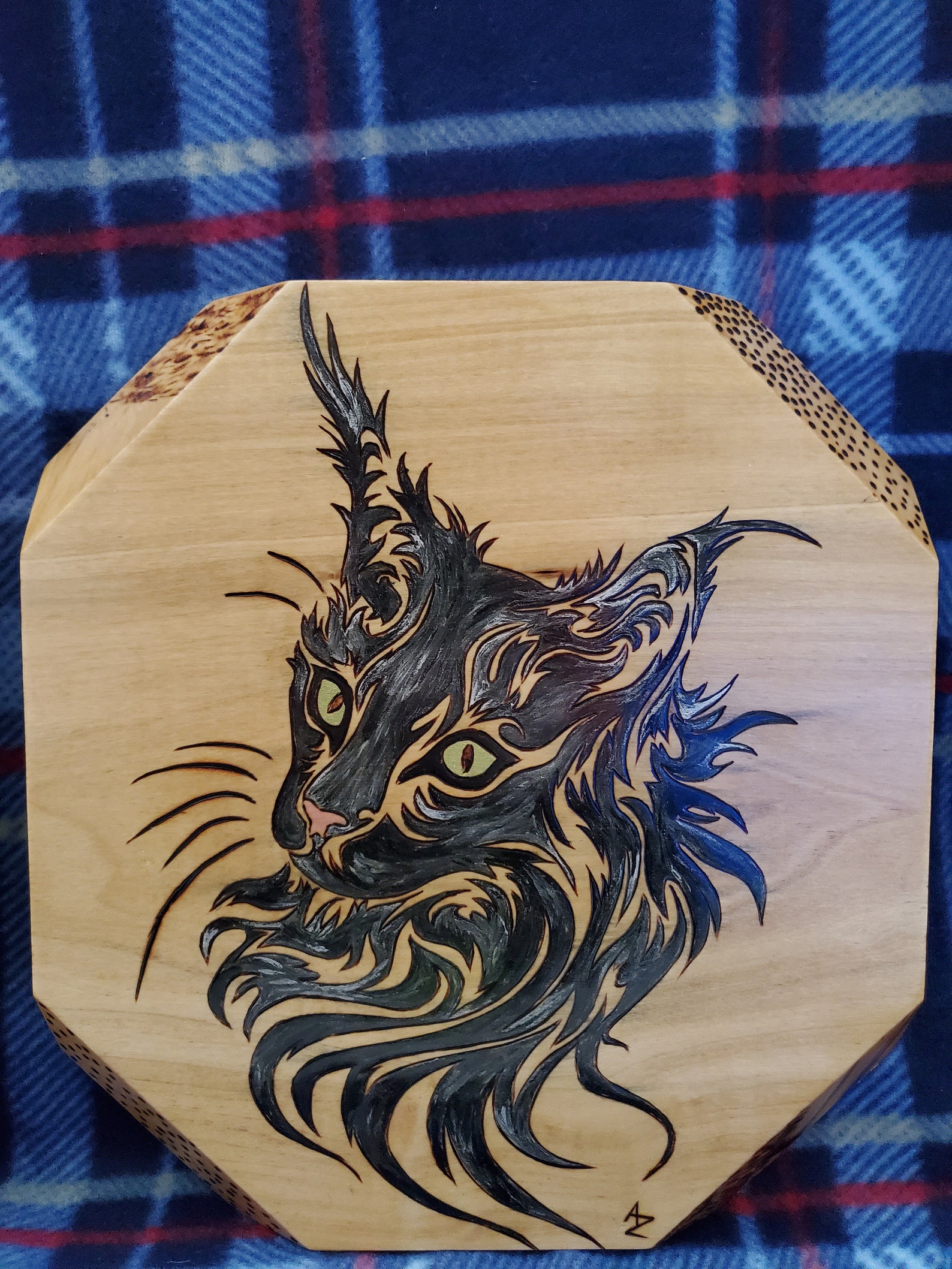 Domestic Cats wood burning by ALZ Woodburning Pyrography Art Etsy