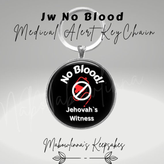 Jehovah witness no outlet blood bracelet