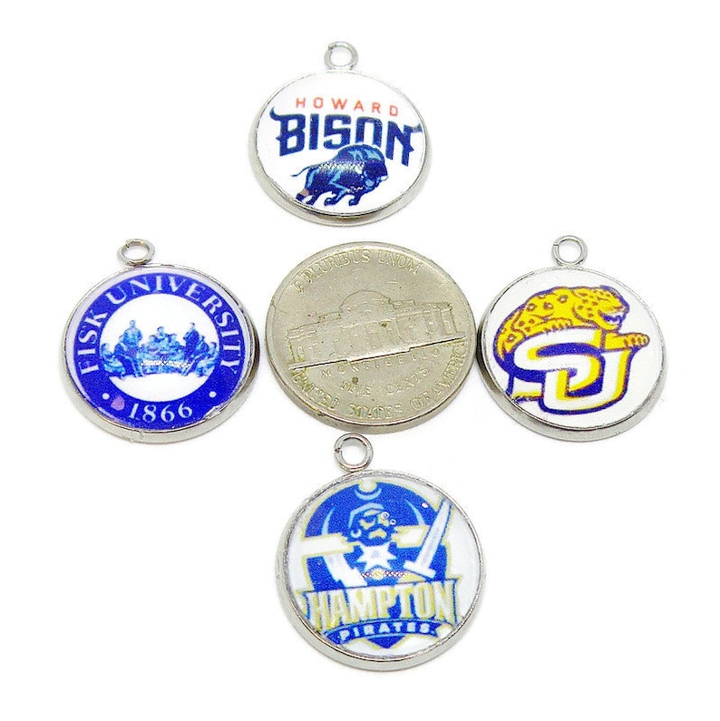 HBCU College Charms for Jewelry Making HBCU Fisk Southern Etsy