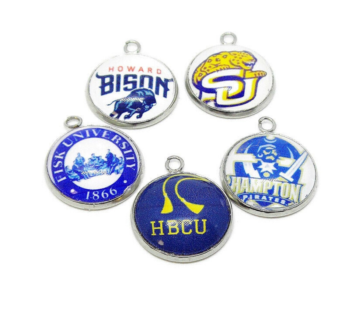 HBCU College Charms for Jewelry Making HBCU Fisk Southern Etsy