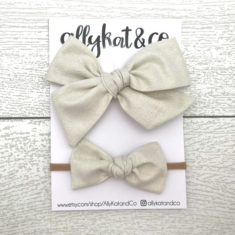 baby bows etsy