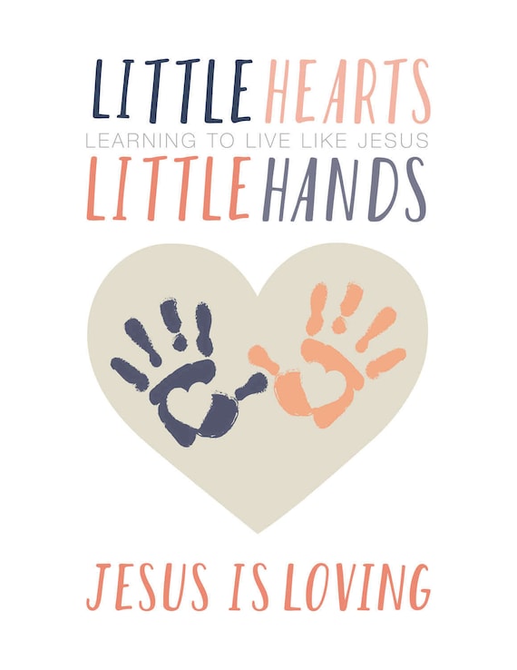 Kids Craft Devotional Jesus Is Loving Etsy