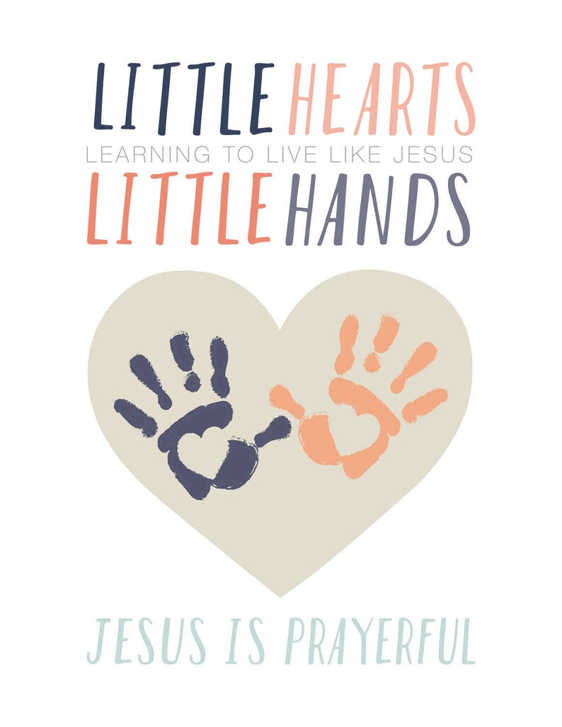 Jesus Is Prayerful Kids Craft Devotional